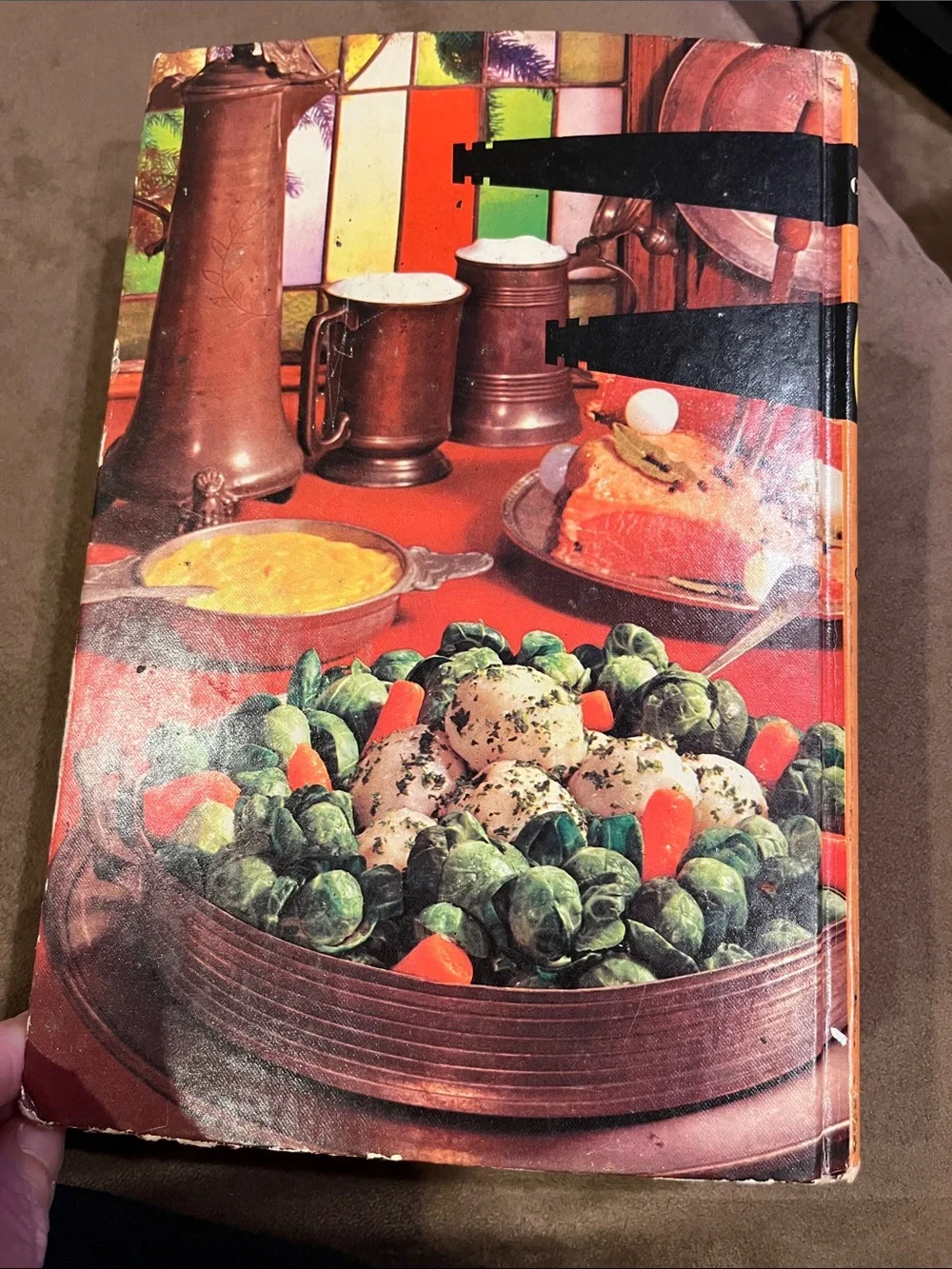 Culinary Arts Encyclopedic Cookbook - hardcover vintage
